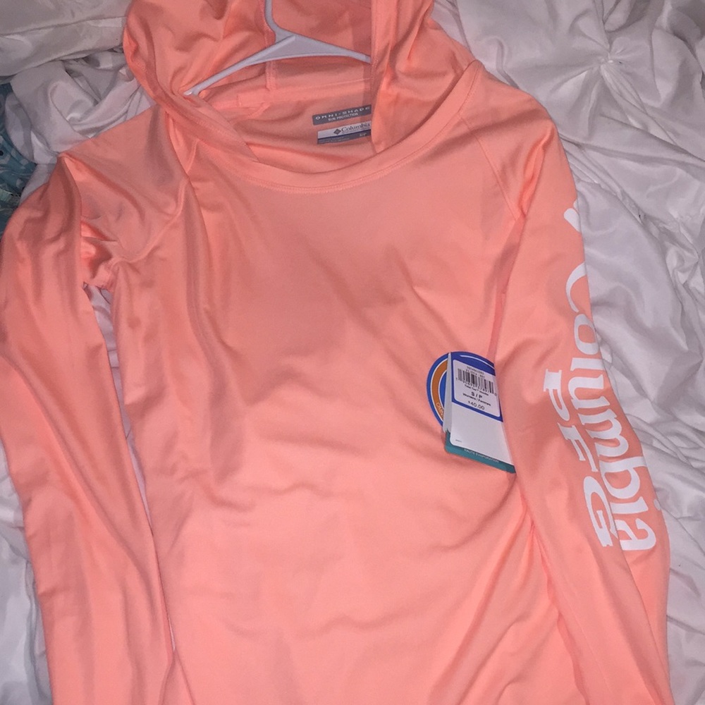 NWT Columbia PFG hooded long sleeve